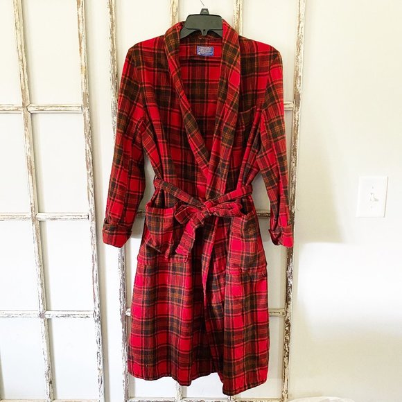 Pendleton Other - Vintage Pendleton 100% Wool Unisex Large Bathrobe